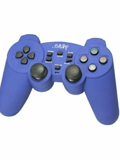 Analogový ovladač Snap - modrý (PS2)