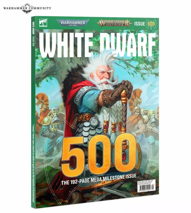 Časopis White Dwarf 2024/5 Mega Milestone Issue 500