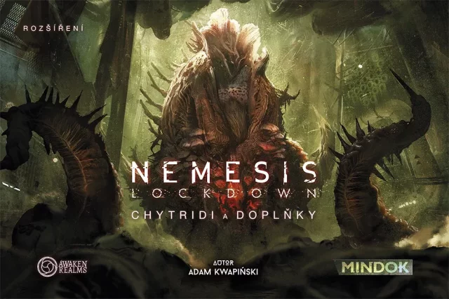 Desková hra Nemesis: Lockdown - Chytridi a doplňky (rozšíření)