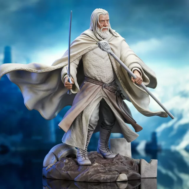 Figurka Lord of the Rings - Gandalf the White Diorama (DiamondSelectToys)