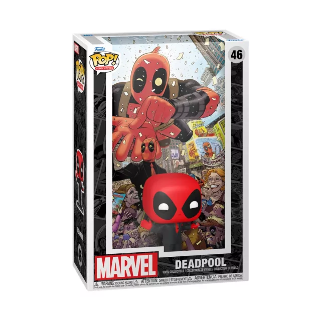 Figurka Marvel - Deadpool (Funko POP! Comic Cover 46) (poškozený obal)