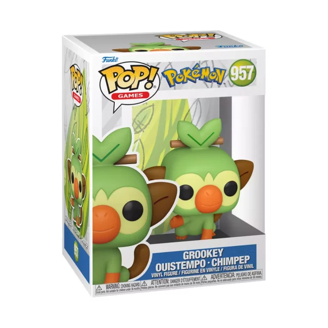 Figurka Pokémon - Grookey (Funko POP! Games 957)
