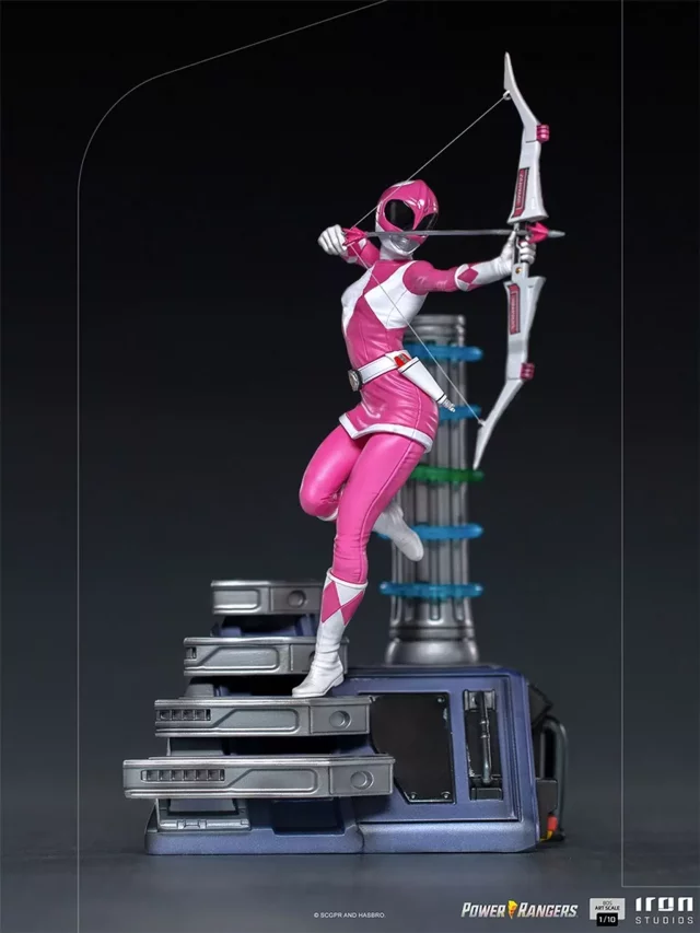 Soška Strážci vesmíru - Pink Ranger BDS Art Scale 1/10 (Iron Studios)