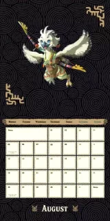 Kalendář The Legend Of Zelda 2024