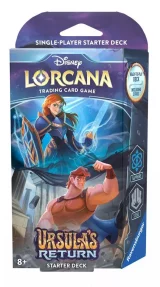 Karetní hra Lorcana: Ursula's Return - Sapphire / Steel Starter Set
