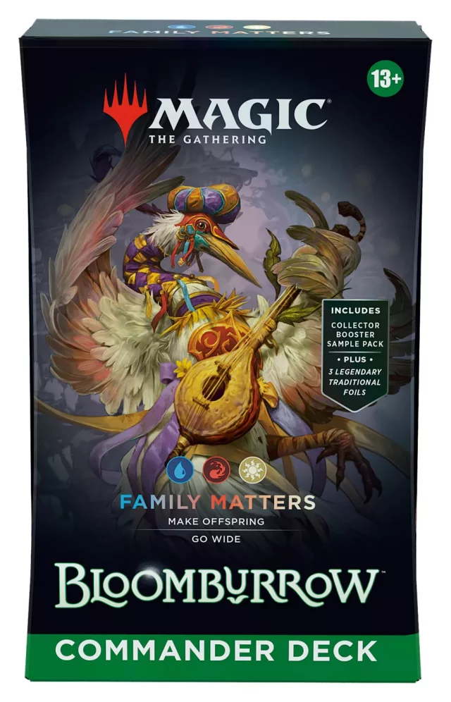 Karetní hra Magic: The Gathering Bloomburrow - Family Matters Commander Deck