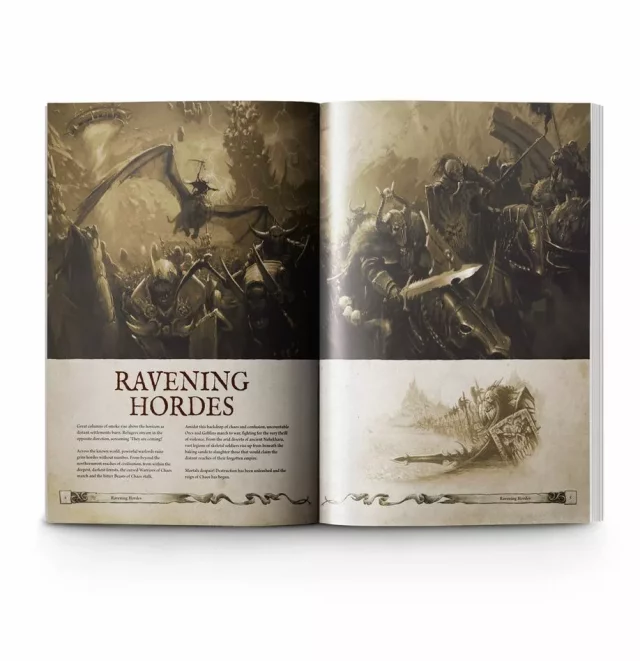 Kniha Warhammer The Old World - Ravening Hordes (2024)