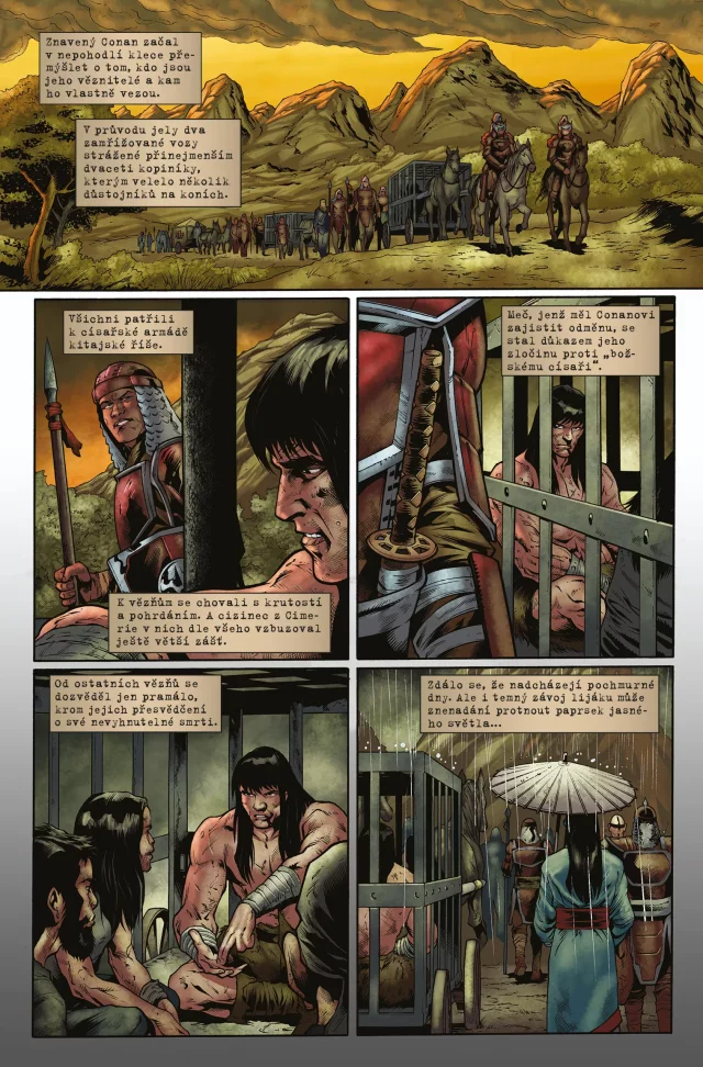 Komiks Barbar Conan 4: Kitaj