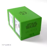 Krabička na karty Gamegenic -  Star Wars: Unlimited Double Deck Pod Green