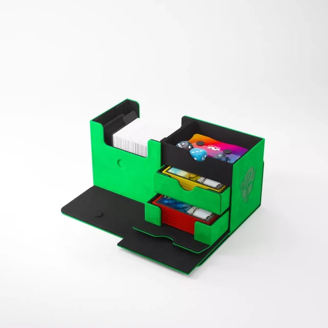 Krabička na karty Gamegenic - The Academic 133+ XL Convertible Green/Black