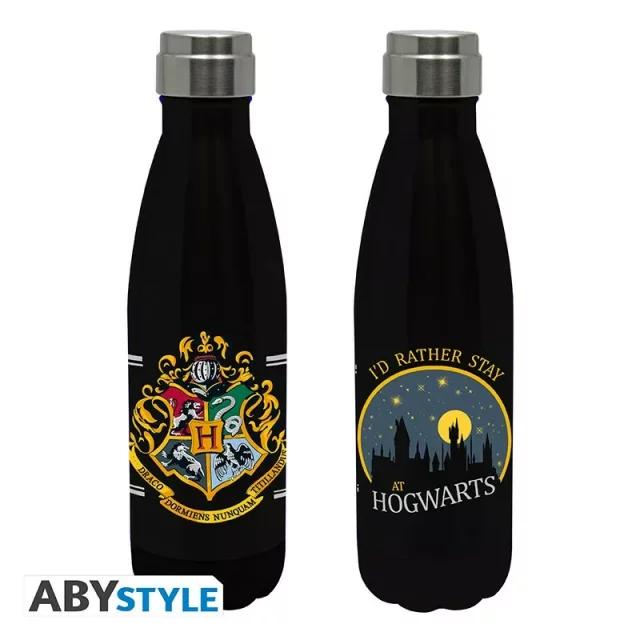 Láhev na pití Harry Potter - I'd Rather Stay at Hogwarts
