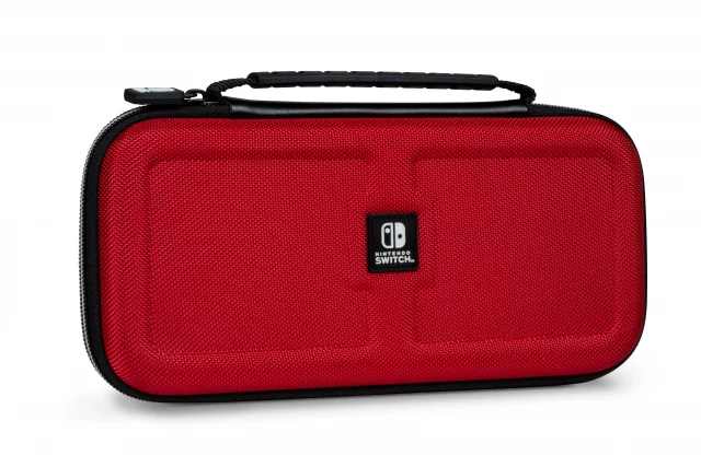 Luxusní cestovní pouzdro pro Nintendo Switch červené (Switch & Lite & OLED Model)