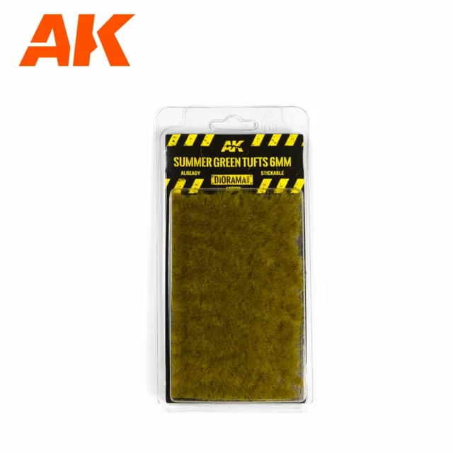 Modelářský porost AK - Summer Green tufts (6 mm)