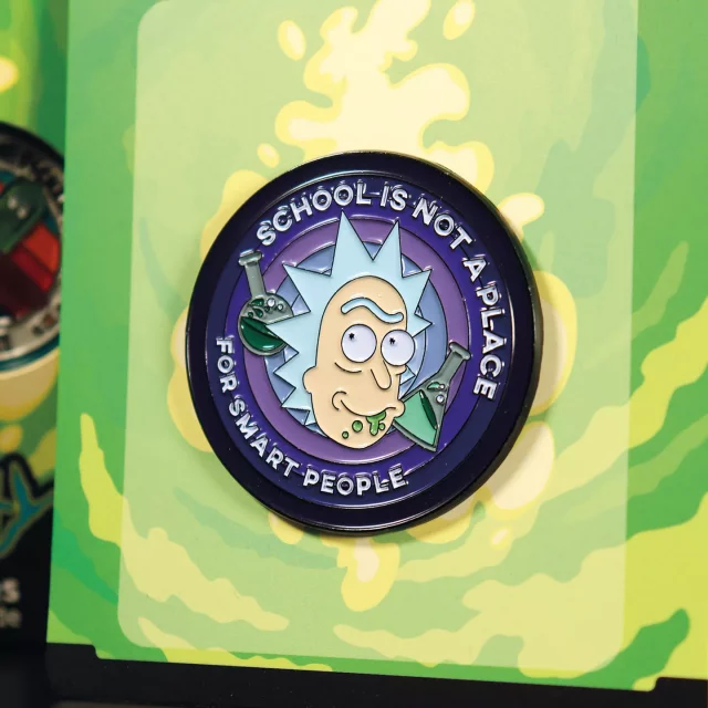 Odznak Rick and Morty - Rick Sanchez Limited Edition