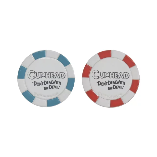 Replika Cuphead - Devil's Casino Poker Chips. cuphead