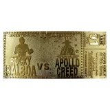 Sběratelská plaketka Rocky - Bicentennial Superfight Ticket Limited Edition
