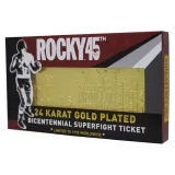 Sběratelská plaketka Rocky - Bicentennial Superfight Ticket Limited Edition