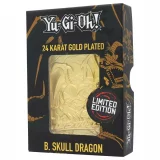 Sběratelská plaketka Yu-Gi-Oh! - B. Skull Dragon (pozlacená)
