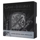 Sběratelský medailon Game of Thrones - 10th Anniversary Limited Edition