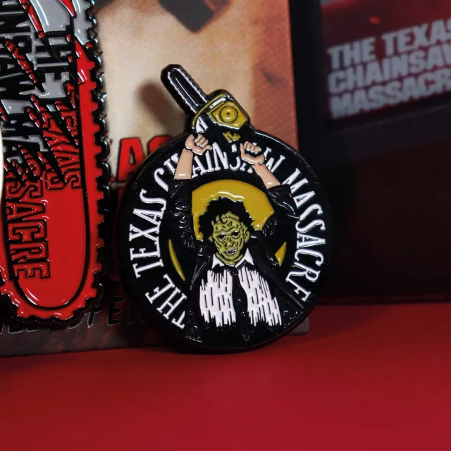 Sběratelský odznak The Texas Chainsaw Massacre - Leatherface Limited Edition