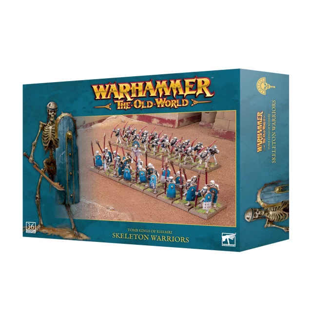 Warhammer The Old World - Tomb Kings of Khemri - Skeleton Warriors (36 figurek)