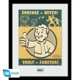 Zarámovaný plakát Fallout - Vault Forever