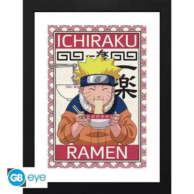 Zarámovaný plakát Naruto Shippuden - Ichiraku Ramen