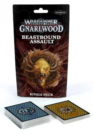 Desková hra Warhammer Underworlds: Gnarlwood - Beastbound Assault Rivals Deck