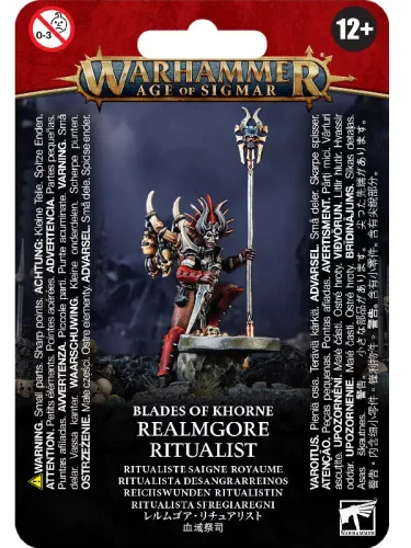 W-AOS: Blades of Khorne - Realmgore Ritualist (1 figurka)