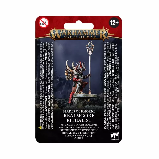 W-AOS: Blades of Khorne - Realmgore Ritualist (1 figurka)