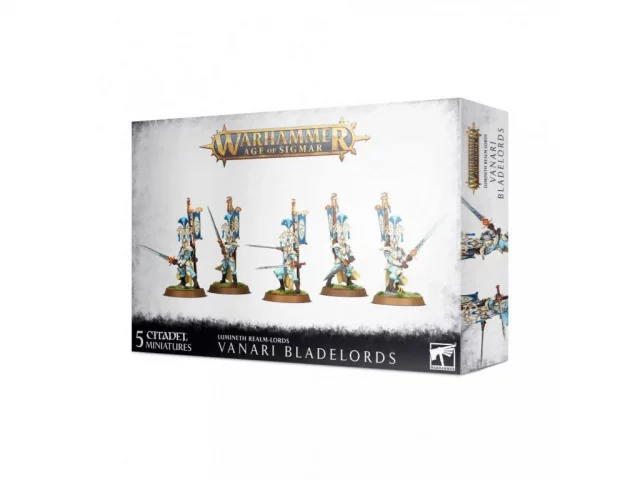 W-AOS: Lumineth Realm Lords Vanari Bladelords (5 figurek)