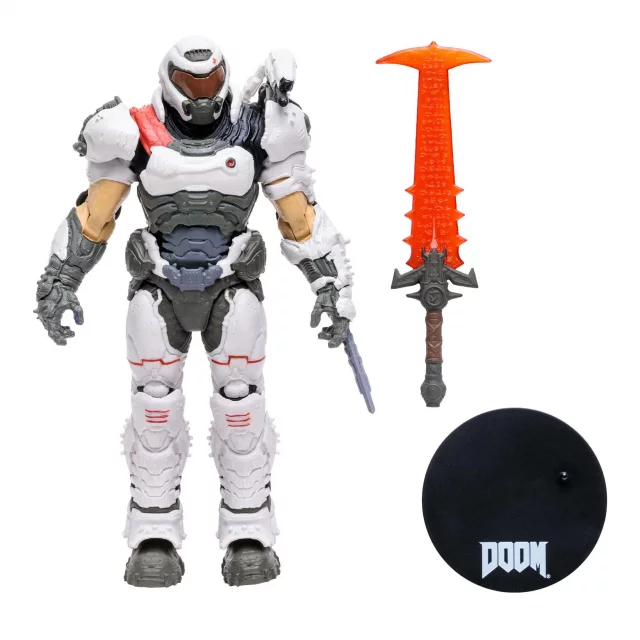 Figurka Doom: Eternal - Doom Slayer White Armor (McFarlane)