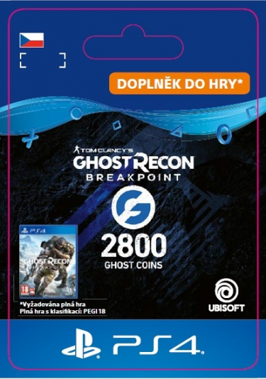 Ghost Recon Breakpoint - 2400 (+400) Ghost Coins (PS4 DIGITAL) (PS4)