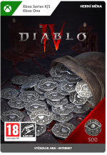 Herní měna Diablo IV - 500 Platinum