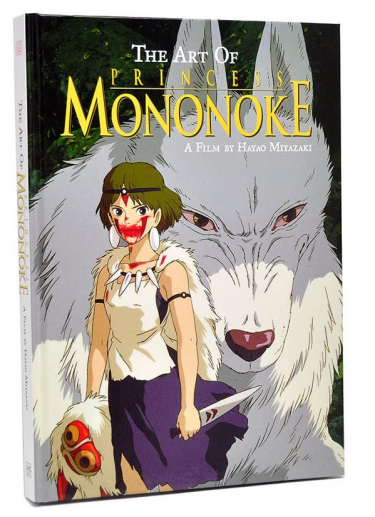 Kniha Ghibli - The Art of Princess Mononoke (poškozený obal)