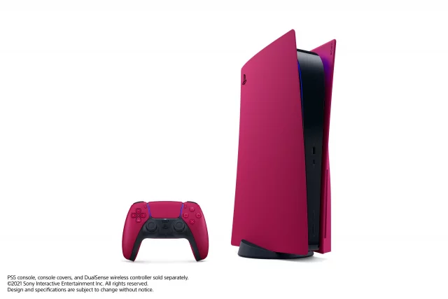 Kryt na konzoli PlayStation 5 - Cosmic Red