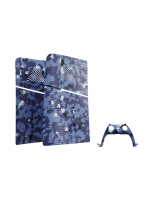 Kryt na konzoli PS5 Slim - Blue Wave Camo Faceplates Kit