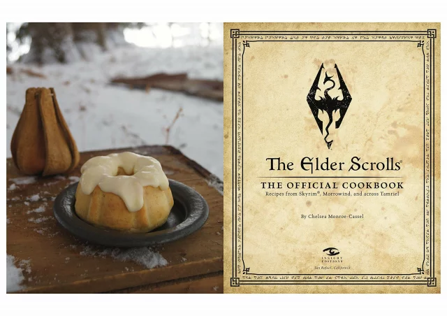 Kuchařka The Elder Scrolls - The Official Cookbook ENG (poškozený obal)
