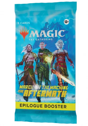 Karetní hra Magic: The Gathering March of the Machine: The Aftermath - Epilogue Booster (5 karet)
