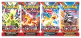 Karetní hra Pokémon TCG: Scarlet & Violet - Obsidian Flames Booster (10 karet)