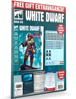 Časopis White Dwarf 2021/11 (Issue 470) + transfer sheet + karty