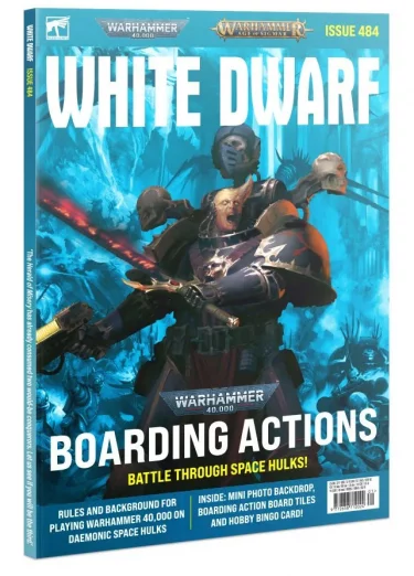 Časopis White Dwarf 2023/1 (Issue 484) + karty