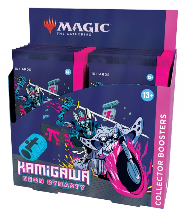 Karetní hra Magic: The Gathering Kamigawa: Neon Dynasty - Collector Booster (15 karet)