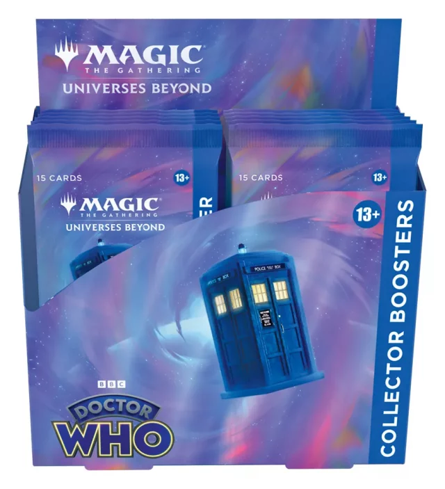 Karetní hra Magic: The Gathering Universes Beyond - Doctor Who - Collector Booster Box (12 boosterů)