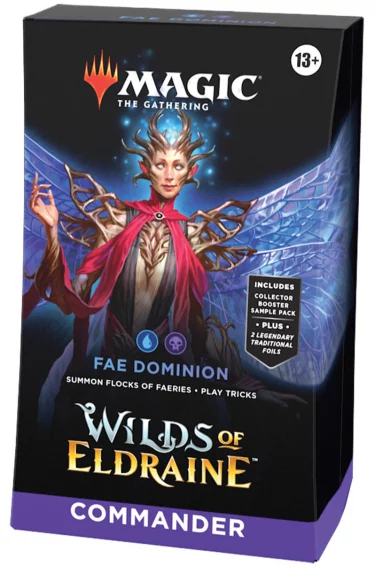 Karetní hra Magic: The Gathering Wilds of Eldraine - Fae Dominion (Commander Deck)