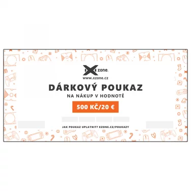Dárkový poukaz 500 Kč (elektronický)