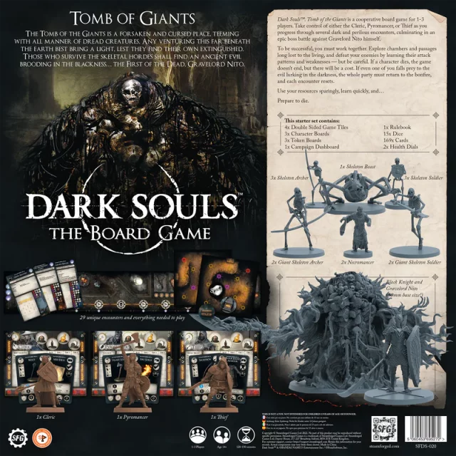 Desková hra Dark Souls - Tomb of Giants Core Set