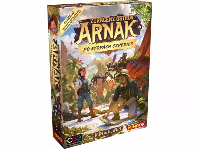 Desková hra Ztracený ostrov Arnak: Po stopách expedice (rozšíření)
