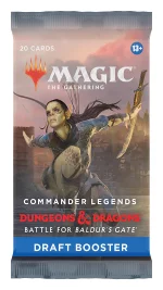 Karetní hra Magic: The Gathering Commander Legends D&D: Battle for Baldurs Gate - Draft Booster (20 karet)