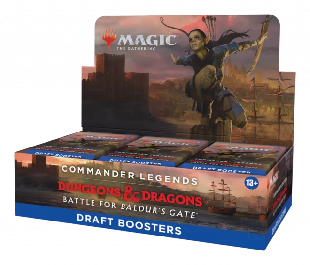 Karetní hra Magic: The Gathering Commander Legends DandD: Battle for Baldurs Gate - Draft Booster Box (24 boosterů)